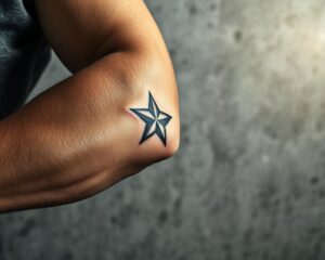 Tatuaże gwiazdki męskie – symbolika, znaczenie i inspiracje