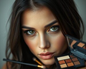 Makijaż dla brunetek o zielonych oczach – sekrety piękna i stylu